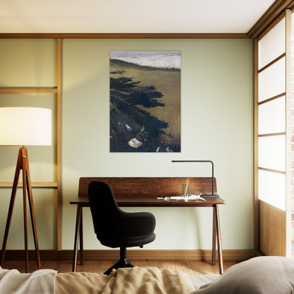 NOT DETECTED 47 - Andrew Wyeth Brushed Aluminum Print - 70x100 cm / 28x40 inches | Andrew Wyeth Aluminum Print | Andrew Wyeth Prints