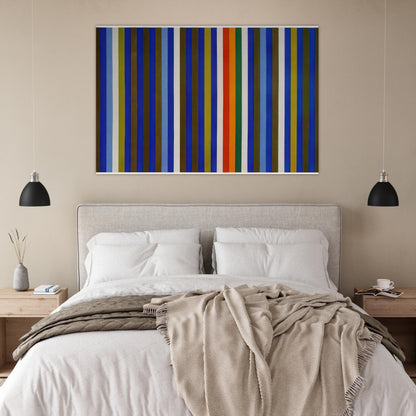 Citadel - 1962 - Gene Davis Art Prints - 100x150 cm / 40x60″ inches | Gene Davis Poster | Gene Davis Prints