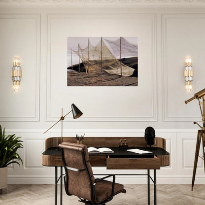 PENTECOST 1989 - Andrew Wyeth Brushed Aluminum Print - 70x100 cm / 28x40 inches | Andrew Wyeth Aluminum Print | Andrew Wyeth Prints
