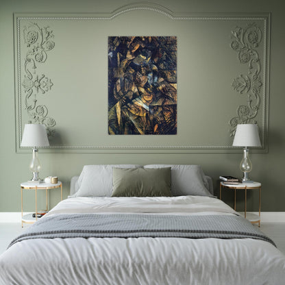 QUIRINAL STABLES - Carlo Carra Brushed Aluminum Print - 70x100 cm / 28x40 inches | Carlo Carra Aluminum Print | Carlo Carra Prints