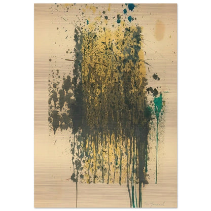 UNTITLED ABSTRACT - Taro Yamamoto Brushed Aluminum Print - 70x100 cm / 28x40 inches | Taro Yamamoto Aluminum Print | Taro Yamamoto Prints