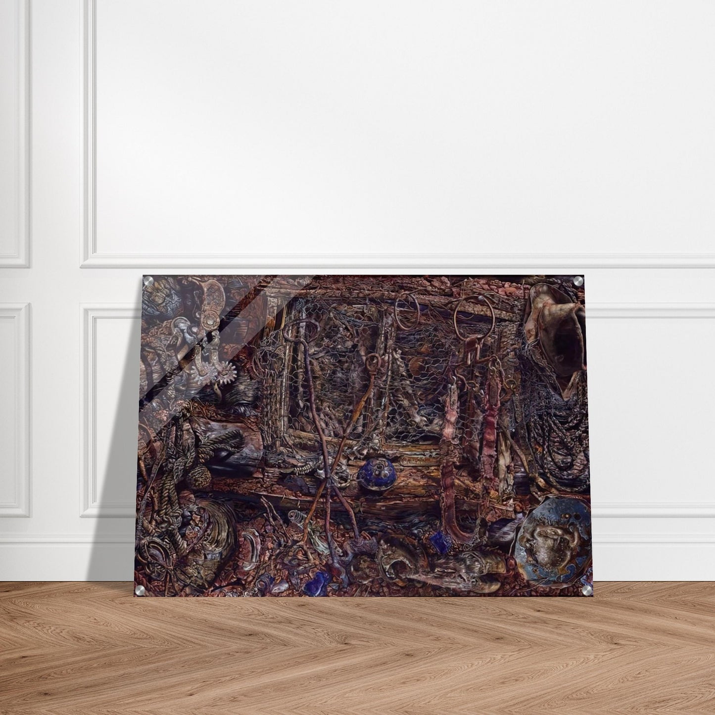 THE RUSTLERS 1962 - Ivan Albright Acrylic Print - 70x100 cm / 28x40″ inches