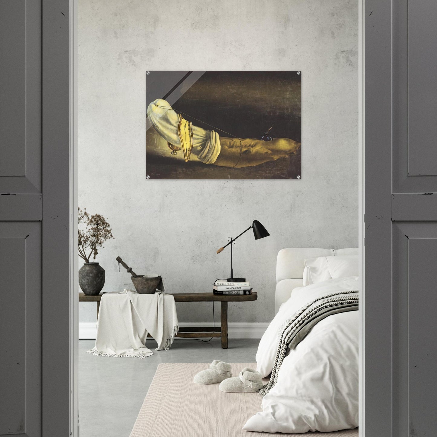 ANTHROPOMORPHIC BREAD - Salvador Dali Acrylic Print - 70x100 cm / 28x40″ inches