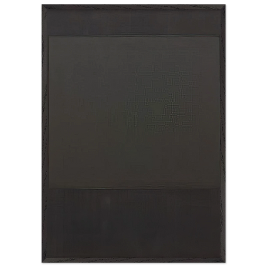 No 2 - 1964 - Mark Rothko 70x100 cm / 28x40 inches Framed Art Print – Black Wooden Frame