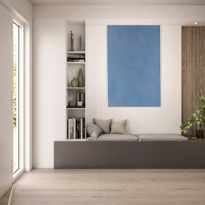 Azzurro turchese - 1964 - Carla Accardi Art Prints - 100x150 cm / 40x60″ inches | Carla Accardi Poster | Carla Accardi Prints