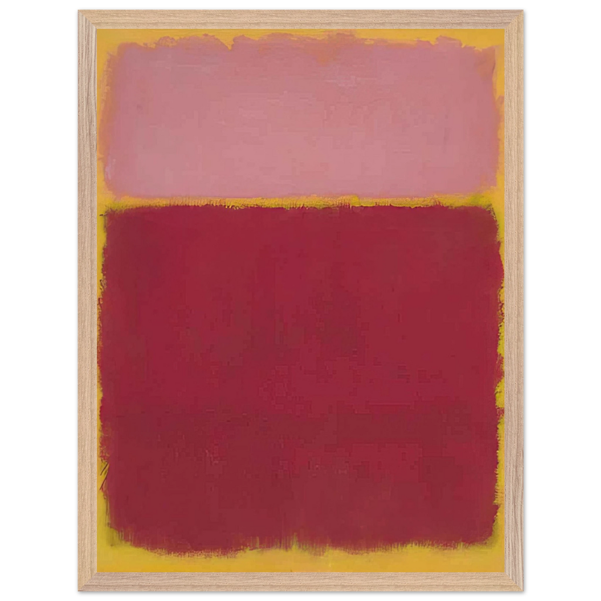 Mark Rothko - Untitled No. 17 - 1961 Wall Art - 30x40 cm / 12x16 inches - Fine Art Poster - -