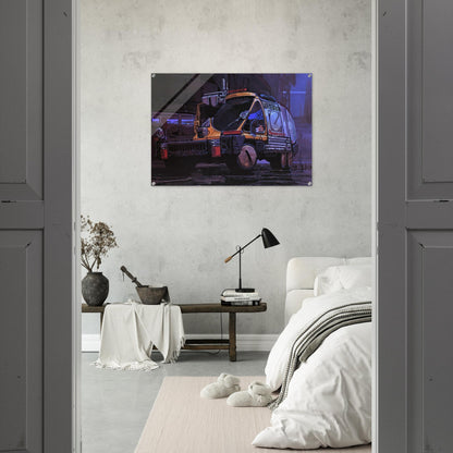 Syd Mead - Syd Mead Acrylic Print - 70x100 cm / 28x40″ inches