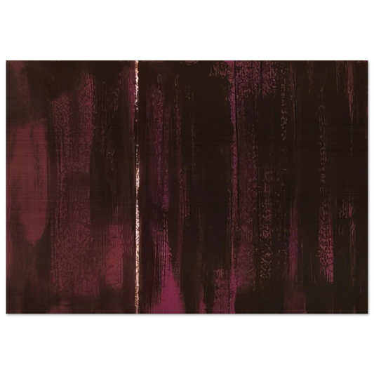 Untitled 2 - Barnett Newman Brushed Aluminum Print - 70x100 cm / 28x40 inches | Barnett Newman Aluminum Print | Barnett Newman Prints