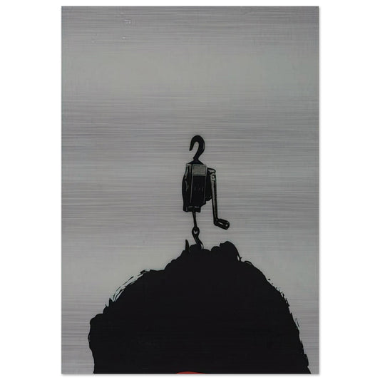 TOOL BOX 3 1966 - Jim Dine Brushed Aluminum Print - 70x100 cm / 28x40 inches | Jim Dine Aluminum Print | Jim Dine Prints