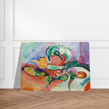 STILL LIFE WITH VEGETABLES 1905 - Henri Matisse Acrylic Print - 70x100 cm / 28x40″ inches