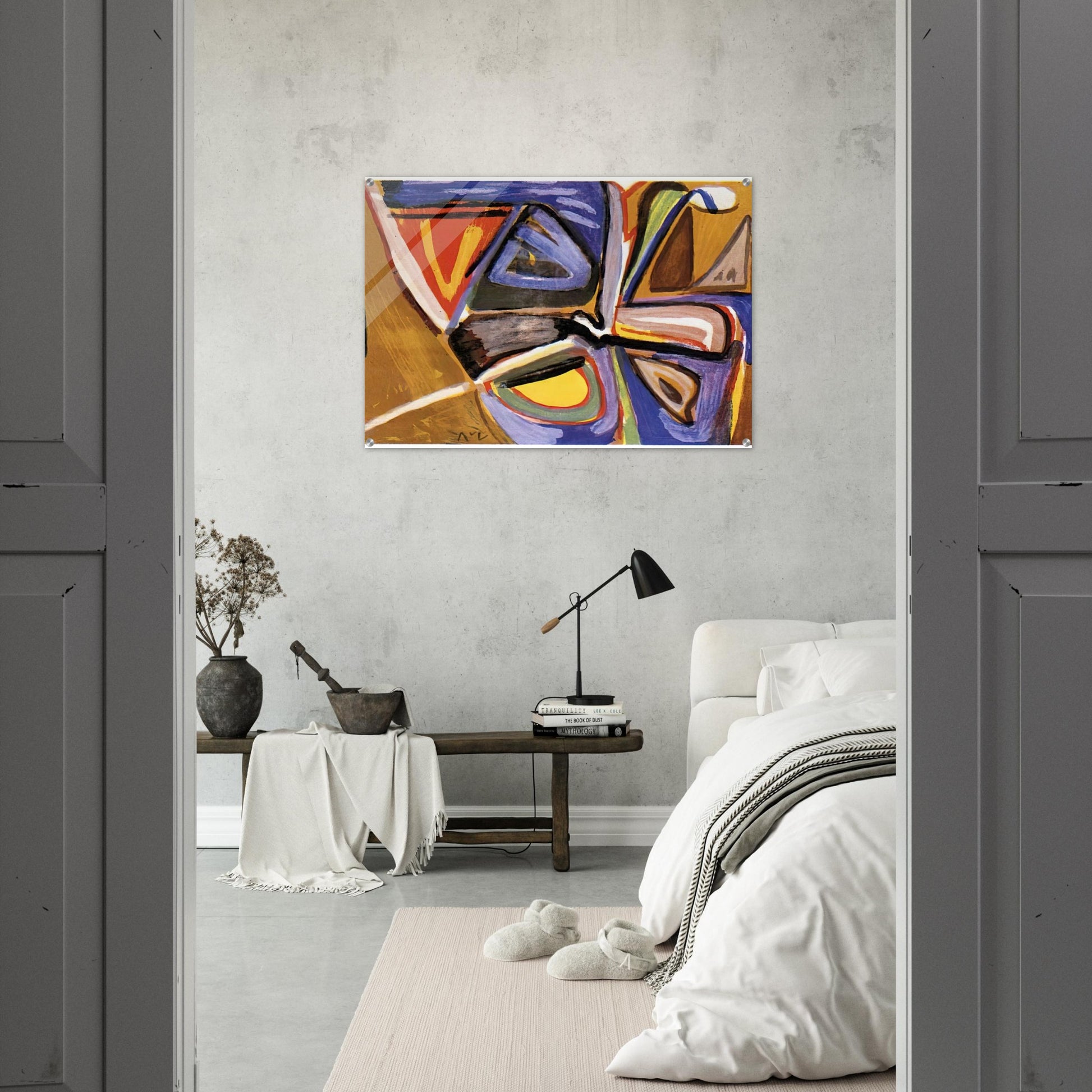 Le bonheur de Matisse - 1981 - Bram van Velde Acrylic Print - 70x100 cm / 28x40″ inches
