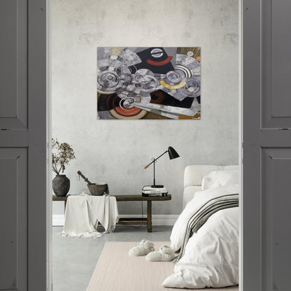 Fanny Machine - The machinery - Frantisek Kupka Acrylic Print - 70x100 cm / 28x40″ inches