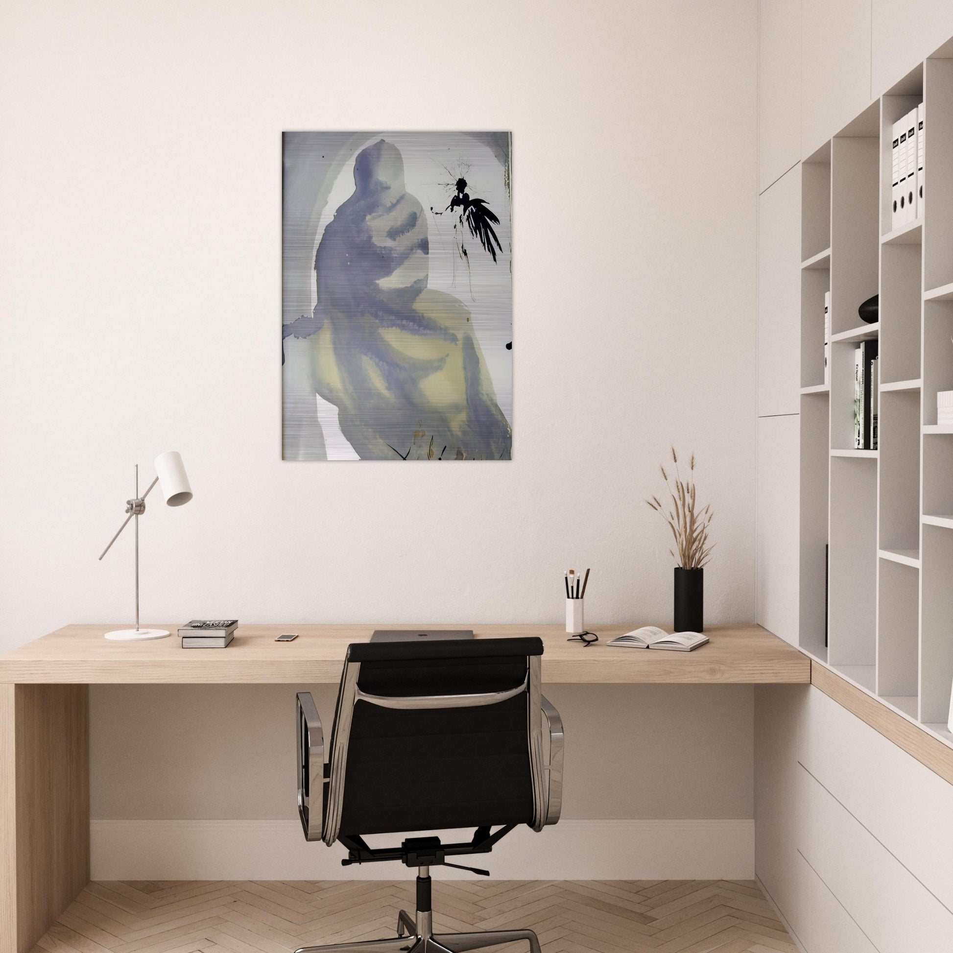 SEDUXISTI ME DOMINE 1967 - Salvador Dali Brushed Aluminum Print - 70x100 cm / 28x40 inches | Salvador Dali Aluminum Print | Salvador Dali Prints