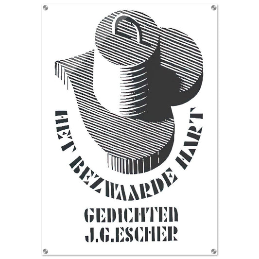 ESCHER (26) - MC Escher Acrylic Print - 70x100 cm / 28x40″ inches | Maurits Cornelis Escher Prints