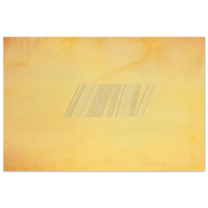 Blue Line Painting - 1969 - Ronnie Landfield Art Prints - 100x150 cm / 40x60″ inches | Ronnie Landfield Poster | Ronnie Landfield Prints