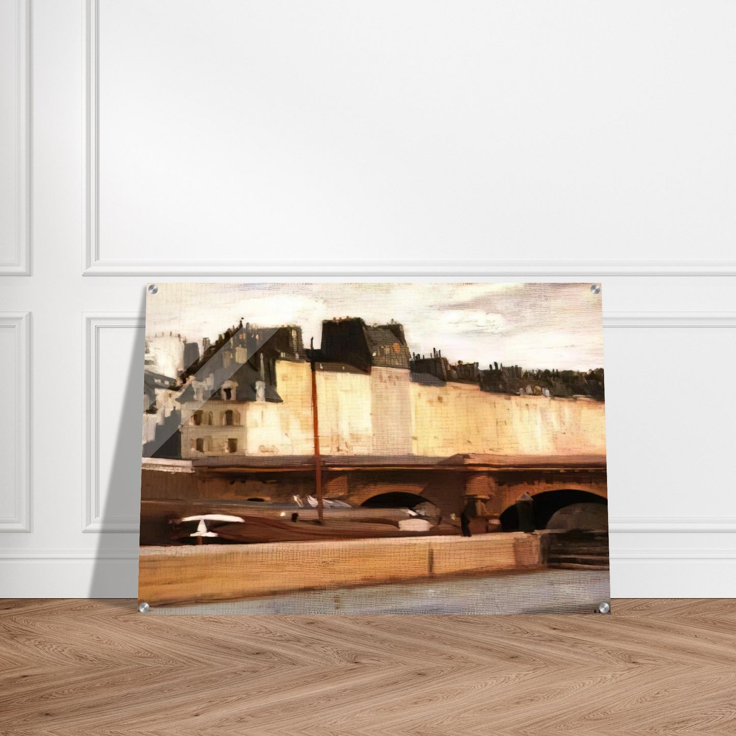 Écluse de la Monnaie - Edward Hopper Acrylic Print - 70x100 cm / 28x40″ inches