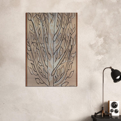 THE TREE 1951 - Henri Matisse Brushed Aluminum Print - 70x100 cm / 28x40 inches | Henri Matisse Aluminum Print | Henri Matisse Prints