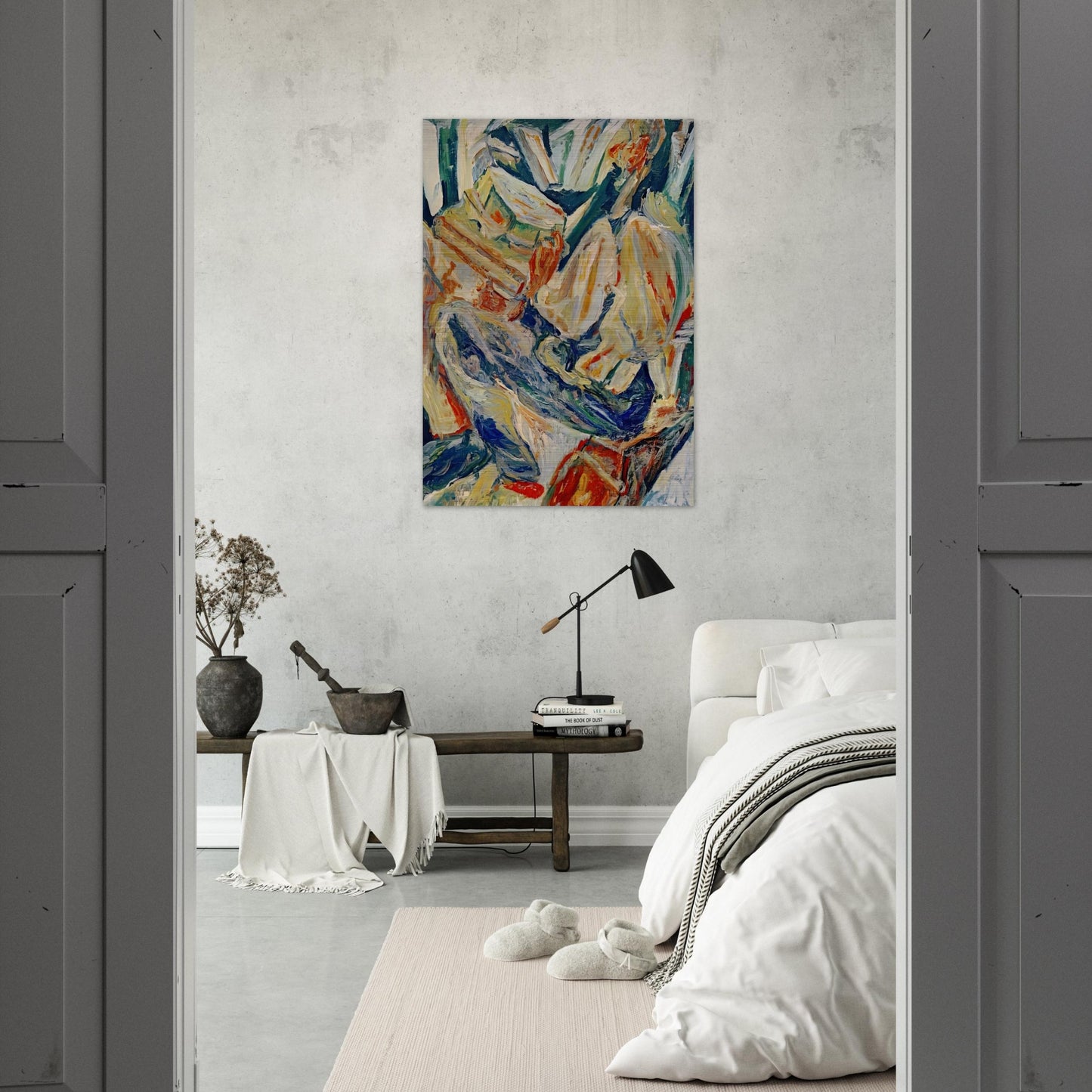 THE PHILOSOPHER 1921 - Chaim Soutine Brushed Aluminum Print - 70x100 cm / 28x40 inches | Chaim Soutine Aluminum Print | Chaim Soutine Prints