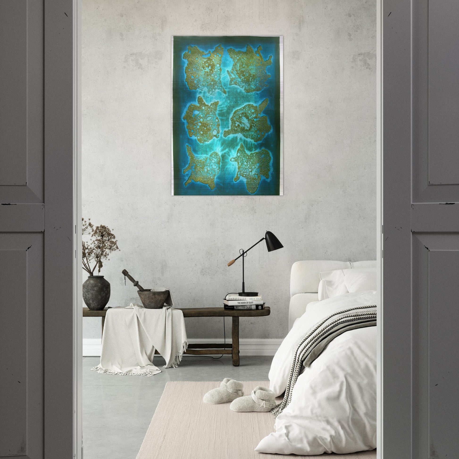 Dried Flowers - 1964 - Hiroyuki Tajima Brushed Aluminum Print - 70x100 cm / 28x40 inches | Hiroyuki Tajima Aluminum Print | Hiroyuki Tajima Prints