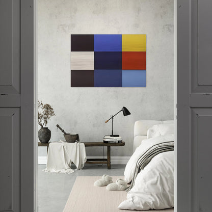 M‚diterann‚e - Ellsworth Kelly Brushed Aluminum Print - 70x100 cm / 28x40 inches | Ellsworth Kelly Aluminum Print | Ellsworth Kelly Prints