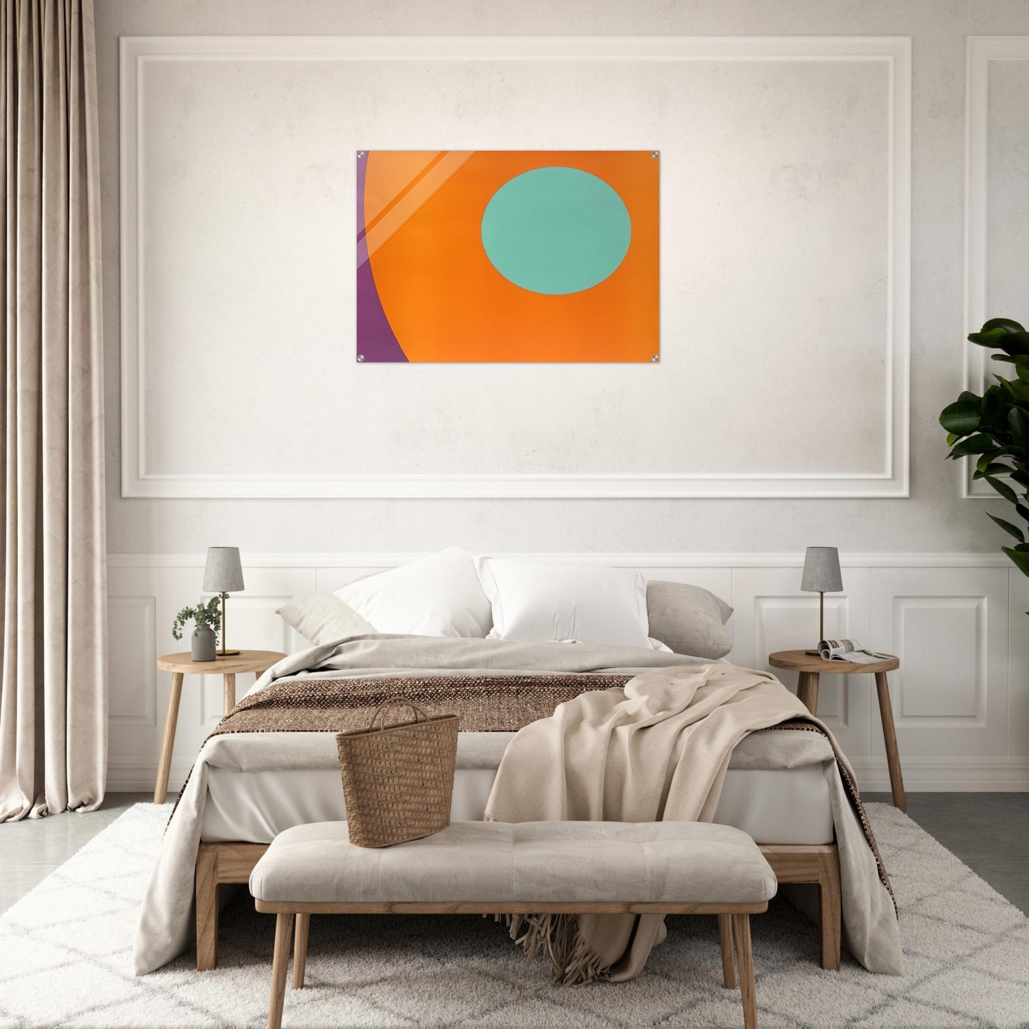 Untitled Abstract - 1962 - Alexander Liberman Acrylic Print - 70x100 cm / 28x40″ inches