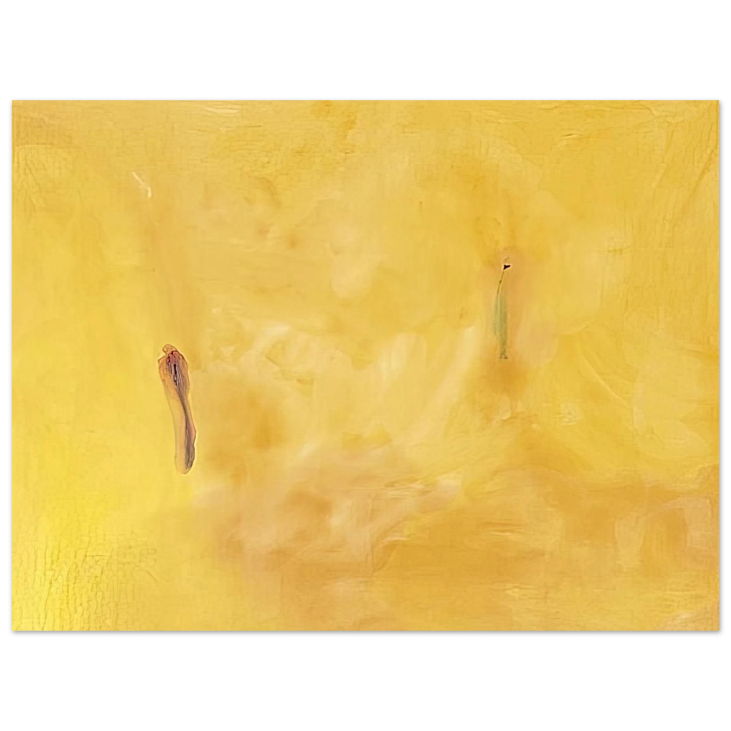 Helen Frankenthaler - Earliness - 1975 Wall art - A1 (59.4 x 84.1  cm) - Premium Wooden Framed Poster With Fine Art Paper-canvas - White frame