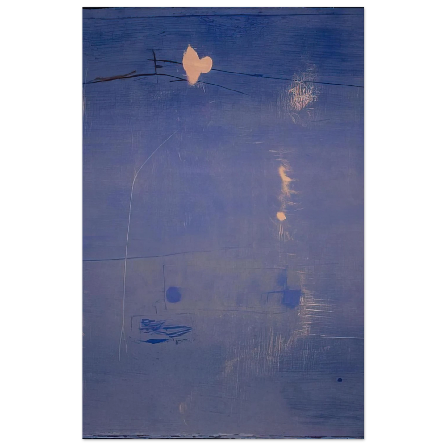 Helen Frankenthaler - Cameo - 1980 Wall art - 30x40 cm / 12x16 inches - Fine Art Poster-canvas - -