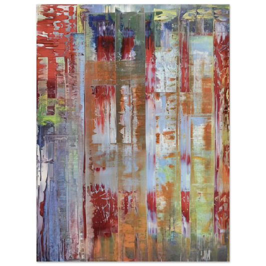 Gerhard Richter - ABSTRACT BILDING  75x100 cm / 30x40inches Fine Art Poster