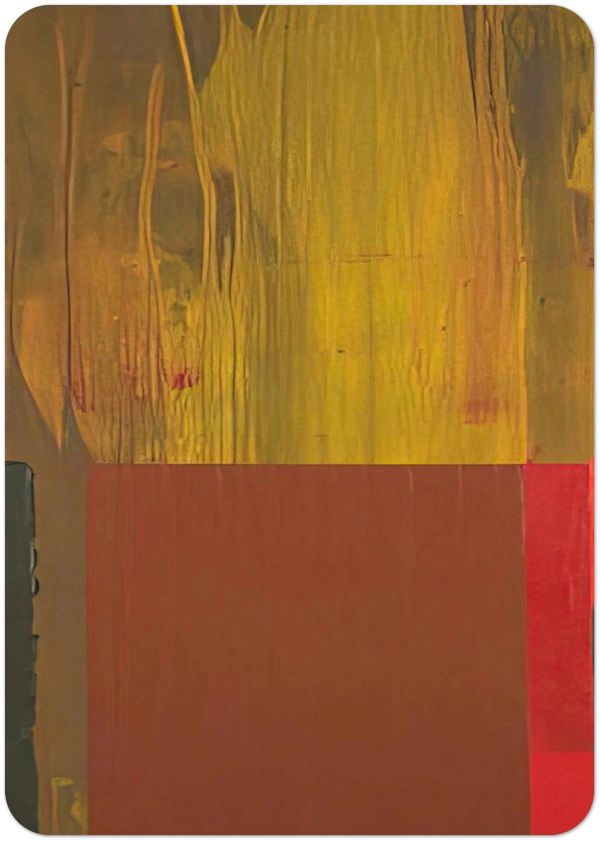 25. 4. 69 - 1969 By John Hoyland Pack of 10 Post Cards | John Hoyland Post Cards | A6 (10.5 x 14.8 cm) - 4.1 x 5.8 inches