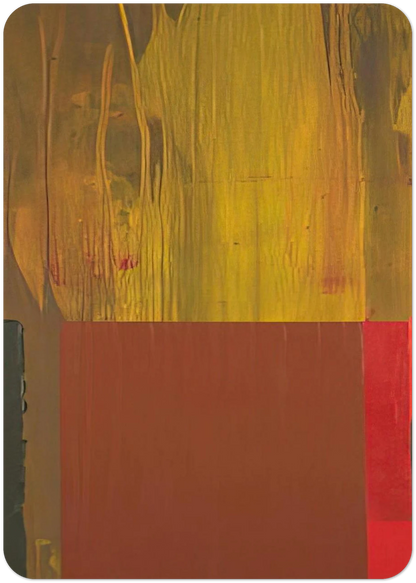 25. 4. 69 - 1969 By John Hoyland Pack of 10 Post Cards | John Hoyland Post Cards | A6 (10.5 x 14.8 cm) - 4.1 x 5.8 inches