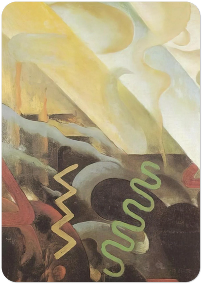 Astrazione - 1921 By Julius Evola Pack of 10 Post Cards | Julius Evola Post Cards | A6 (10.5 x 14.8 cm) - 4.1 x 5.8 inches