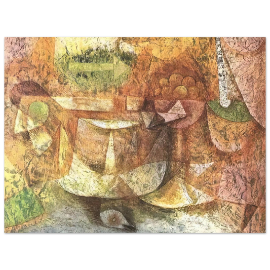 Paul Klee - STILL LIFE WITH DOVE 1931  75x100 cm / 30x40inches Fine Art Poster