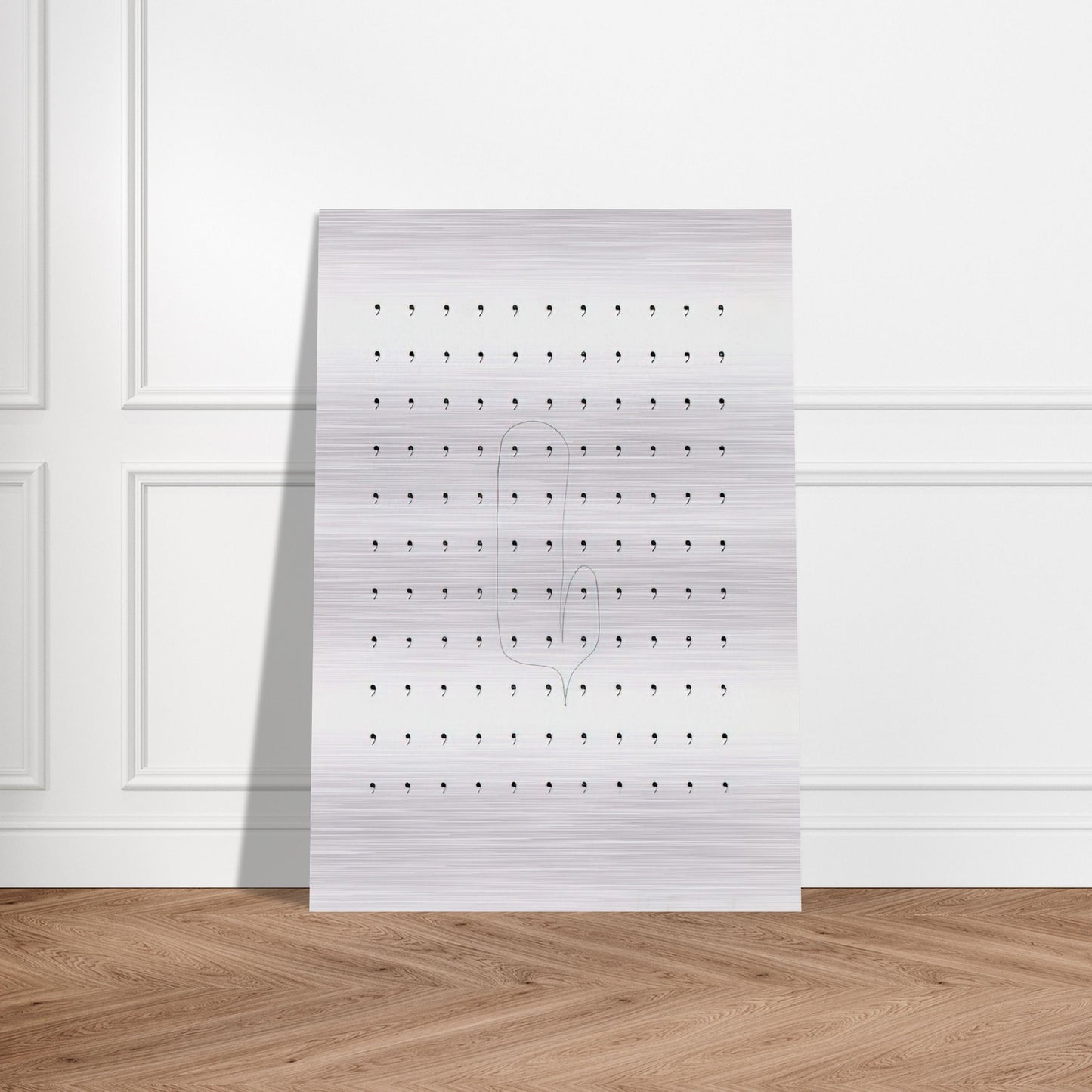 Stupidogramm - 1962 - Dieter Roth Brushed Aluminum Print - 70x100 cm / 28x40 inches | Dieter Roth Aluminum Print | Dieter Roth Prints
