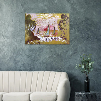 SAILBOATS - Henri Matisse Brushed Aluminum Print - 70x100 cm / 28x40 inches | Henri Matisse Aluminum Print | Henri Matisse Prints