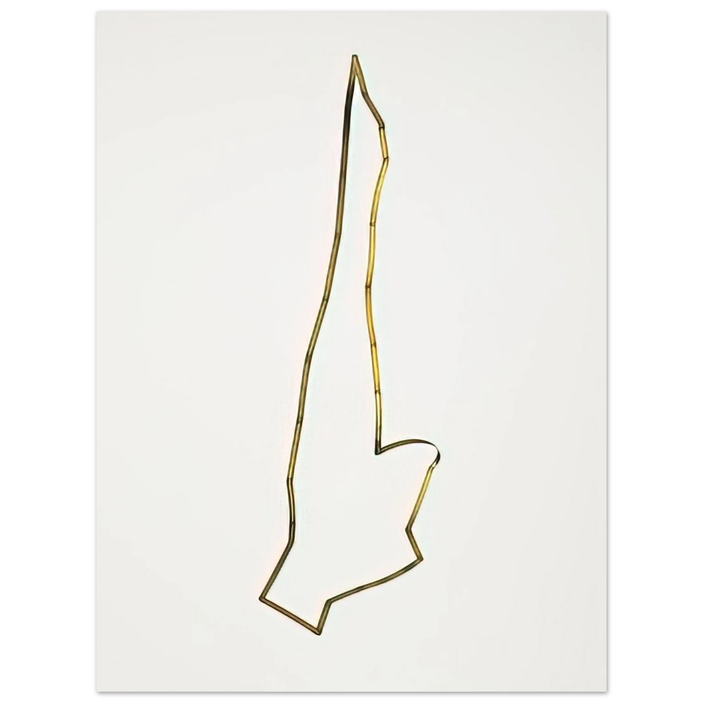 Gyula Kosice - Mobile Articulated Sculpture - 1948  75x100 cm / 30x40inches Fine Art Poster
