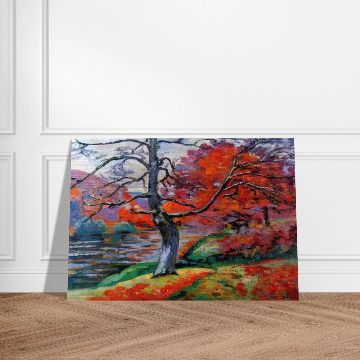 Echo Rock - 1905 - Armand Guillaumin Brushed Aluminum Print - 70x100 cm / 28x40 inches | Armand Guillaumin Aluminum Print | Armand Guillaumin Prints