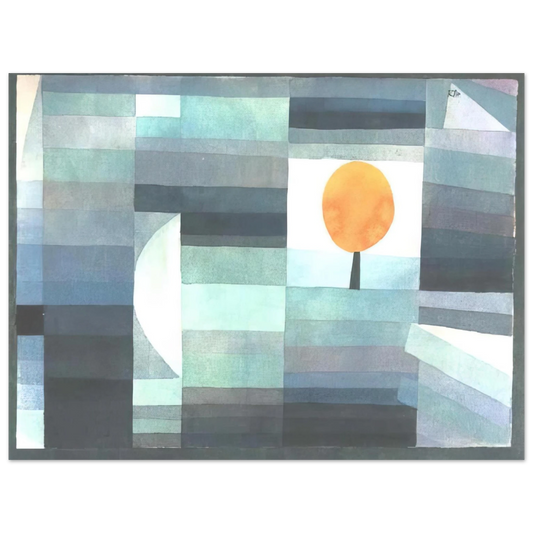 Paul Klee - THE MESSENGER OF AUTUMN 1922  75x100 cm / 30x40inches Fine Art Poster