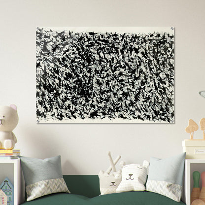 Composition - Tachisme - Henri Michaux Acrylic Print - 70x100 cm / 28x40″ inches