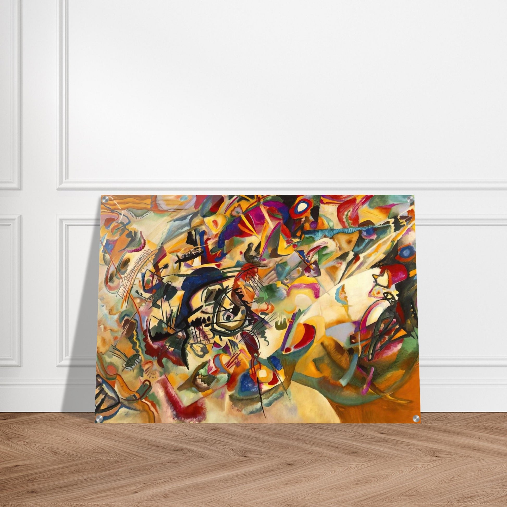 COMPOSITION VII 1913 - Wassily Kandinsky Acrylic Print - 70x100 cm / 28x40″ inches | Wassily Kandinsky Wall Art | Wassily Kandinsky Prints