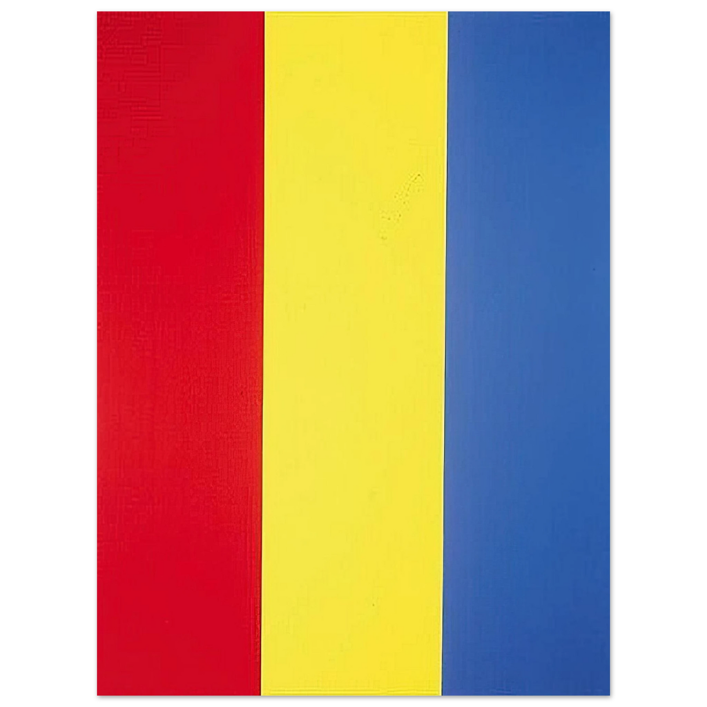 Brice Marden - Red Yellow Blue Painting No. 1 - 1974  75x100 cm / 30x40inches Fine Art Poster