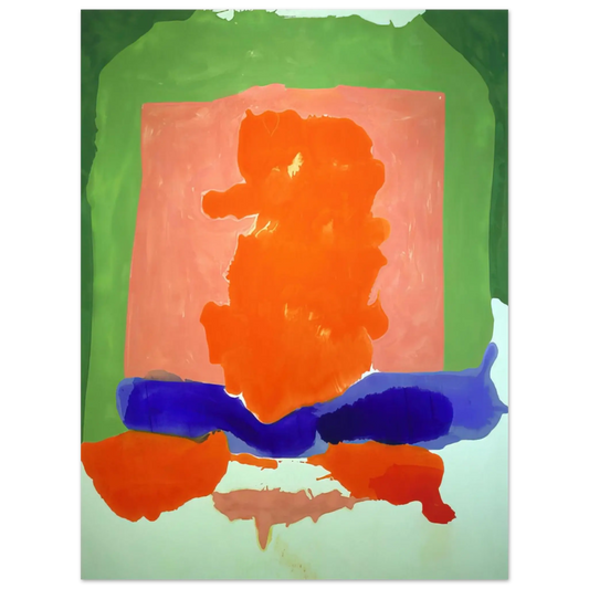 Helen Frankenthaler - Small s Paradise - 1964 Wall art - 13x18 cm / 5x7 Inches - Fine Art Poster - -