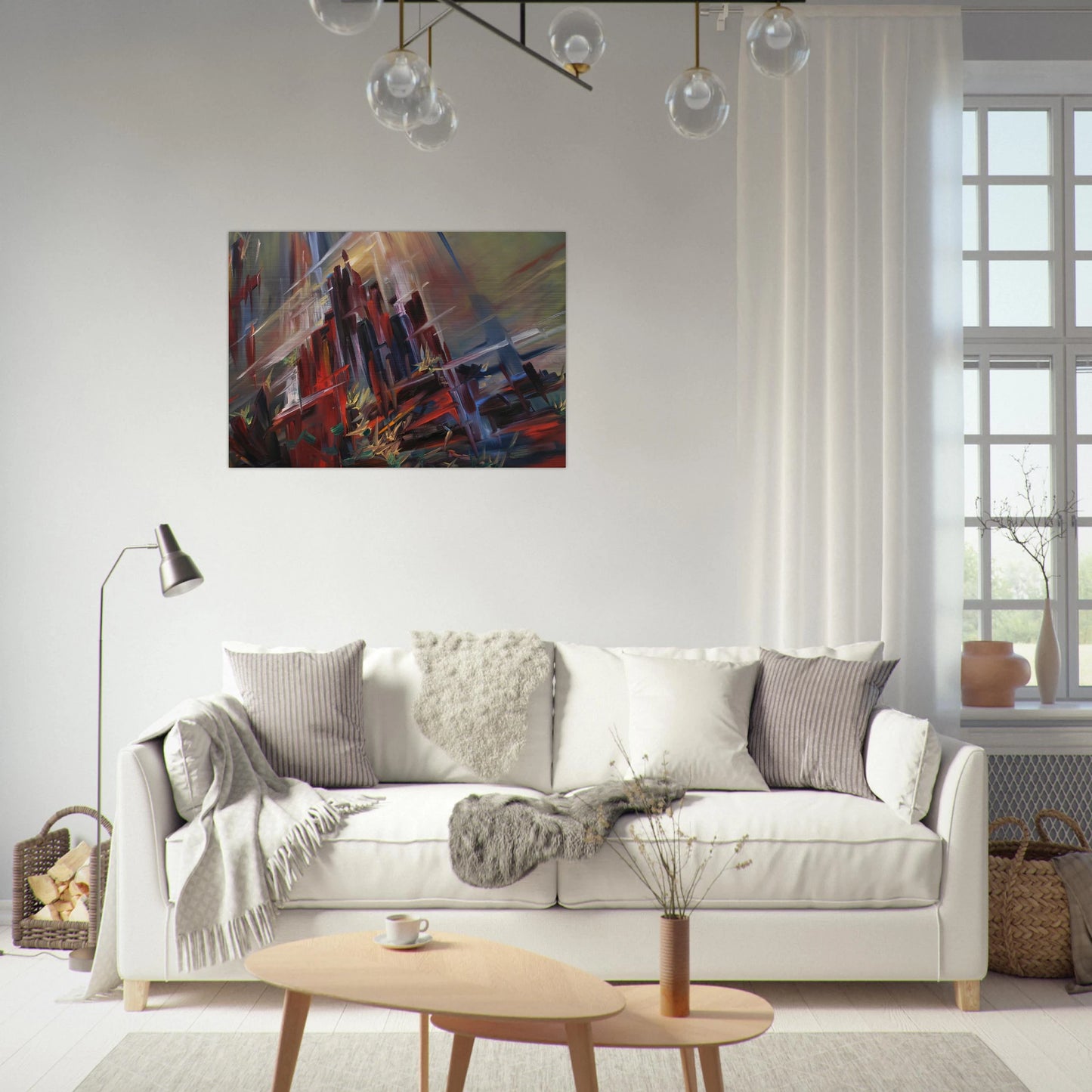 Inferno - 1974 - Konrad Zuse Brushed Aluminum Print - 70x100 cm / 28x40 inches | Konrad Zuse Aluminum Print | Konrad Zuse Prints