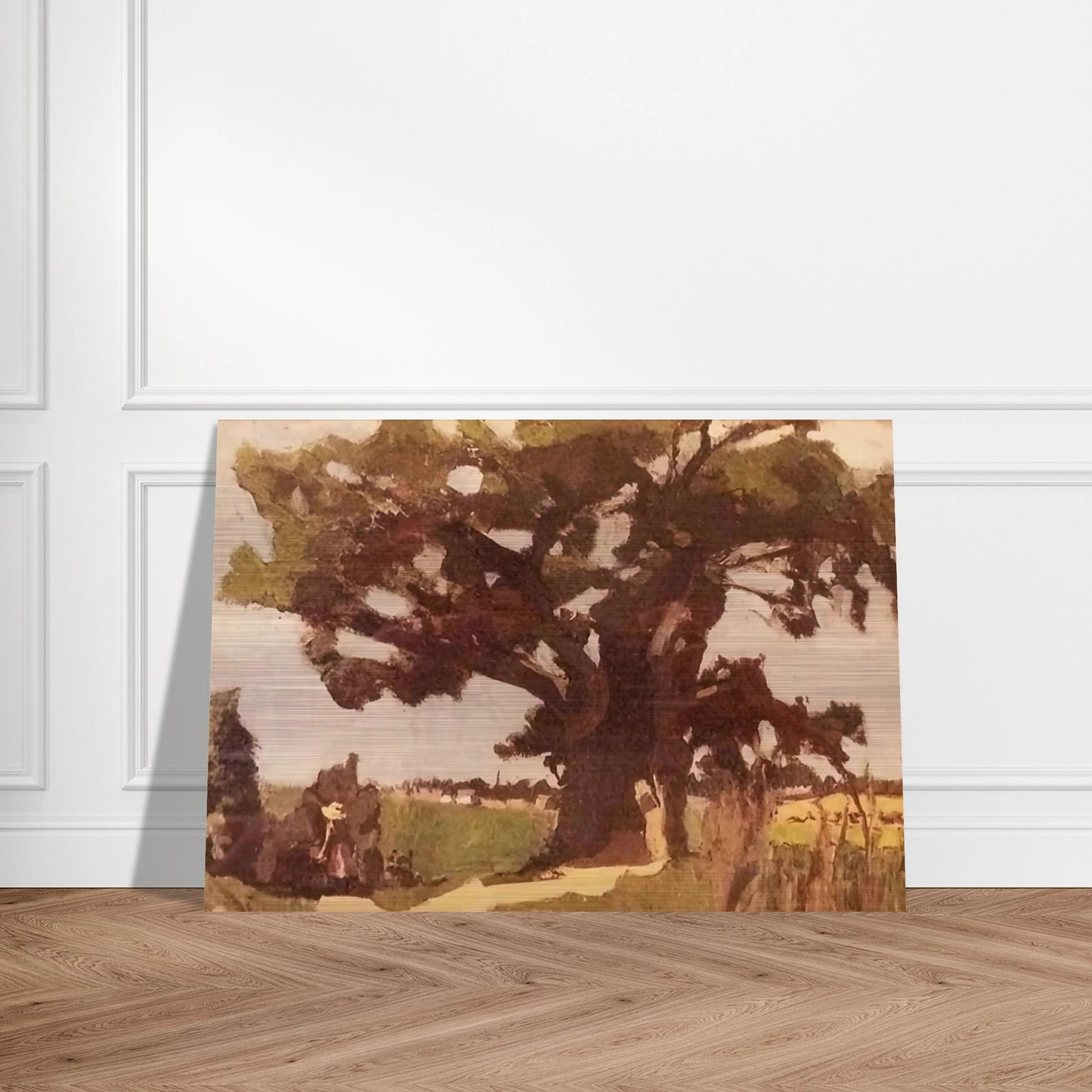 BLASTED OAK BOHAIN 1903 - Henri Matisse Brushed Aluminum Print - 70x100 cm / 28x40 inches | Henri Matisse Aluminum Print | Henri Matisse Prints