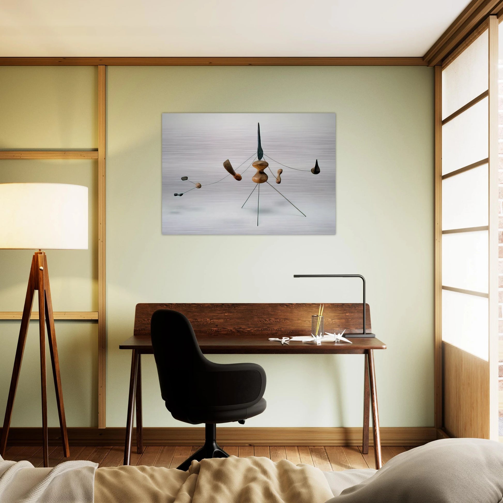 CONSTELLATION 1942 - Alexander Calder Brushed Aluminum Print - 70x100 cm / 28x40 inches | Alexander Calder Aluminum Print | Alexander Calder Prints