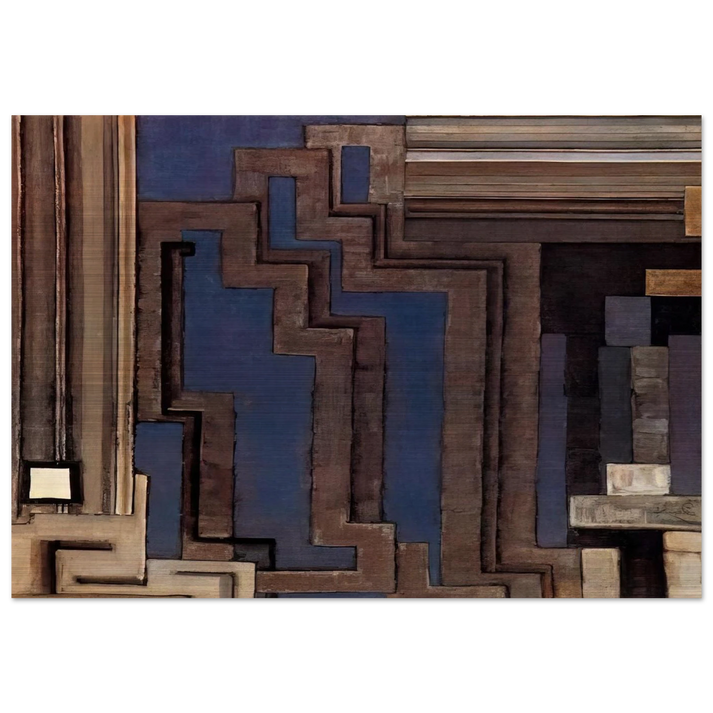 Two grays I - Frantisek Kupka Brushed Aluminum Print - 70x100 cm / 28x40 inches | Frantisek Kupka Aluminum Print | Frantisek Kupka Prints