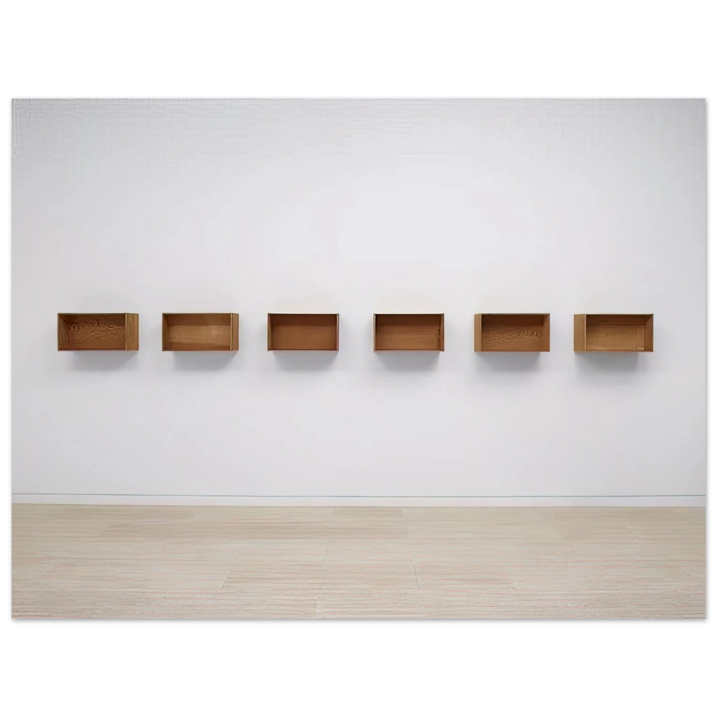 Donald Judd - Untitled - 1975  75x100 cm / 30x40inches Fine Art Poster