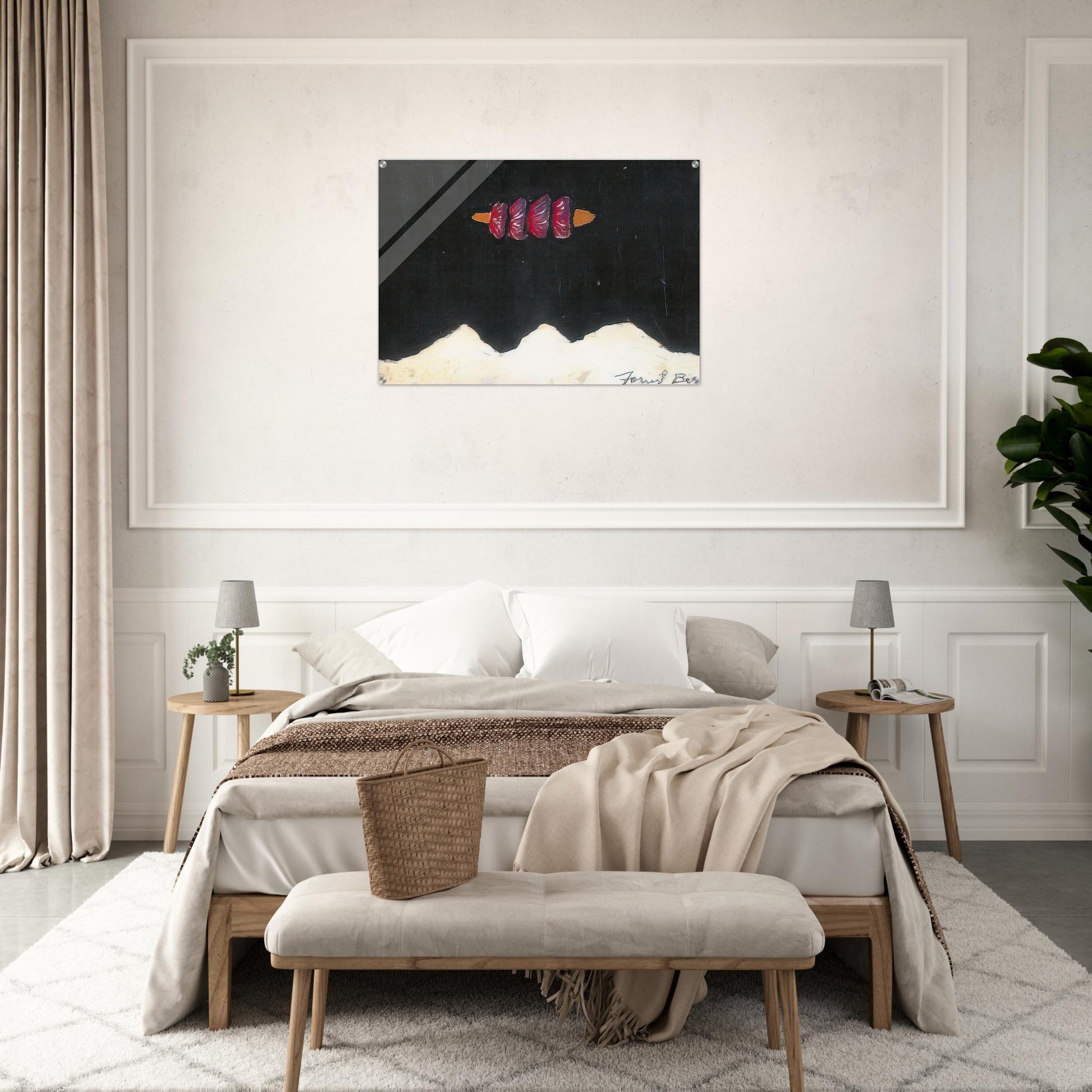 Untitled #39 - 1950 - Forrest Bess Acrylic Print - 70x100 cm / 28x40″ inches | Forrest Bess Wall Art | Forrest Bess Prints