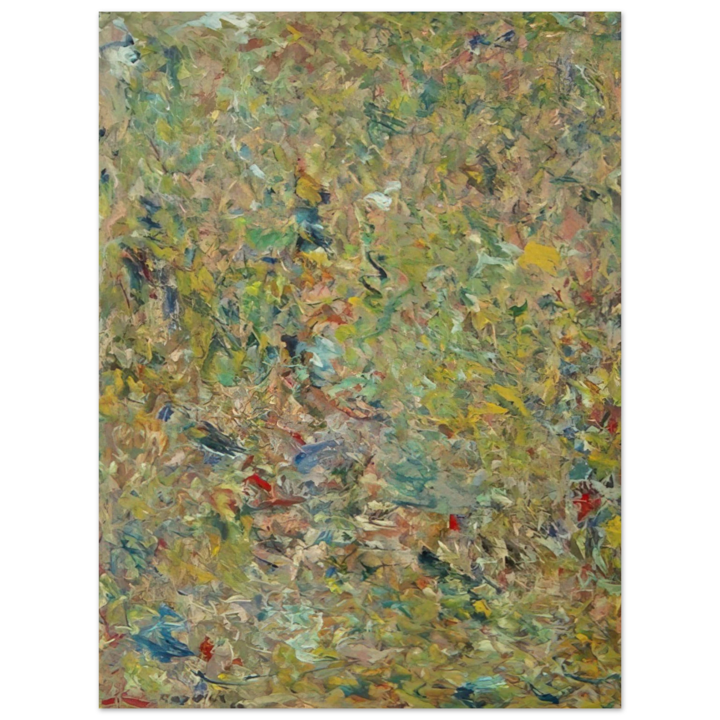 Milton Resnick - UNTITLED 1960 1  75x100 cm / 30x40inches Fine Art Poster