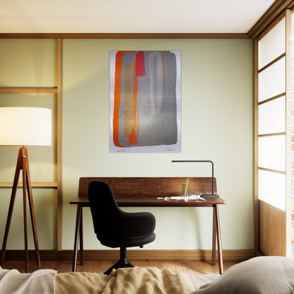 Untitled 6 - 1980 - Larry Zox Brushed Aluminum Print - 70x100 cm / 28x40 inches | Larry Zox Aluminum Print | Larry Zox Prints