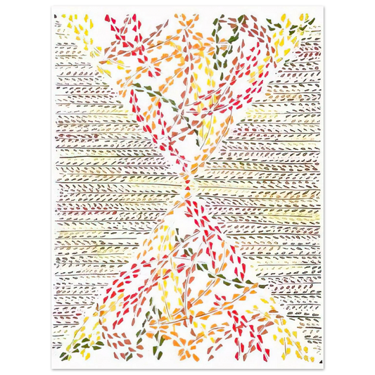 Sonia Delaunay - %D1%81OULEURS IDEES 1  75x100 cm / 30x40inches Fine Art Poster